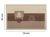 Slovakia Flag Patch 3