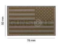 USA Reversed Flag Patch 3