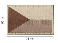 Czech Republic Flag Patch 3