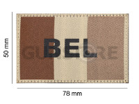 Belgium Flag Patch 3