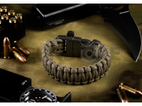 Survival Bracelet Army Green 1