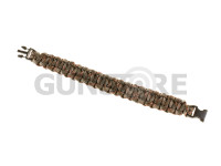 Paracord Bracelet Small Buckle OD Green Camo