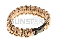 Paracord Bracelet Small Buckle Desert Camo 2