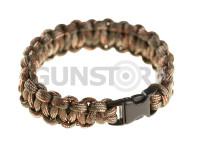 Paracord Bracelet Small Buckle OD Green Camo 2