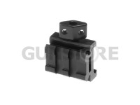 Low Profile 2-Slot Twist Lock Riser Mount 2
