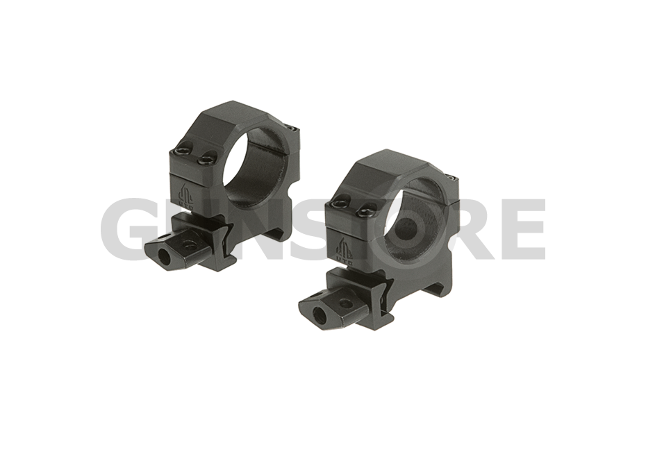25.4mm CNC Mount Rings Low