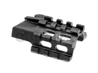 QD Angle Mount Quad Rail 3-Slot 1