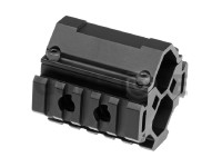 Triple Rail Shotgun Barrel Mount 5-Slot 2
