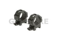 30mm CNC Mount Rings Low