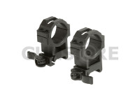 30mm QD CNC Mount Rings High