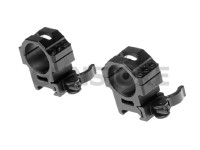 30mm QD Pro Max Stength Rings Medium 25mm wide 2