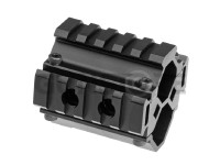 Triple Rail Shotgun Barrel Mount 5-Slot