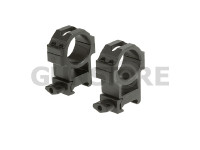30mm CNC Mount Rings High 0