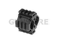Triple Rail Shotgun Barrel Mount 3-Slot 3