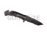 Border Guard SWBG10S Serrated Tanto Folder 0