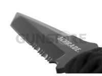SCHF46 Serrated Tanto Neck Knife 4