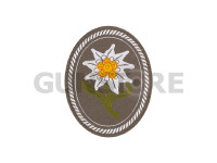 Edelweiss Patch Oval