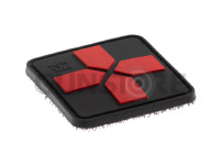 Red Cross Rubber Patch 40mm 1