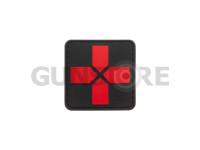 Red Cross Rubber Patch 40mm