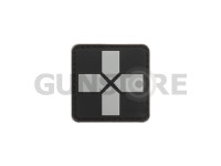 Red Cross Rubber Patch 40mm