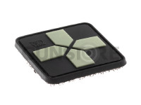 Red Cross Rubber Patch 40mm 1