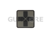 Red Cross Rubber Patch 40mm