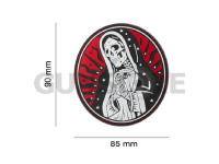 Santa Muerte Rubber Patch 2