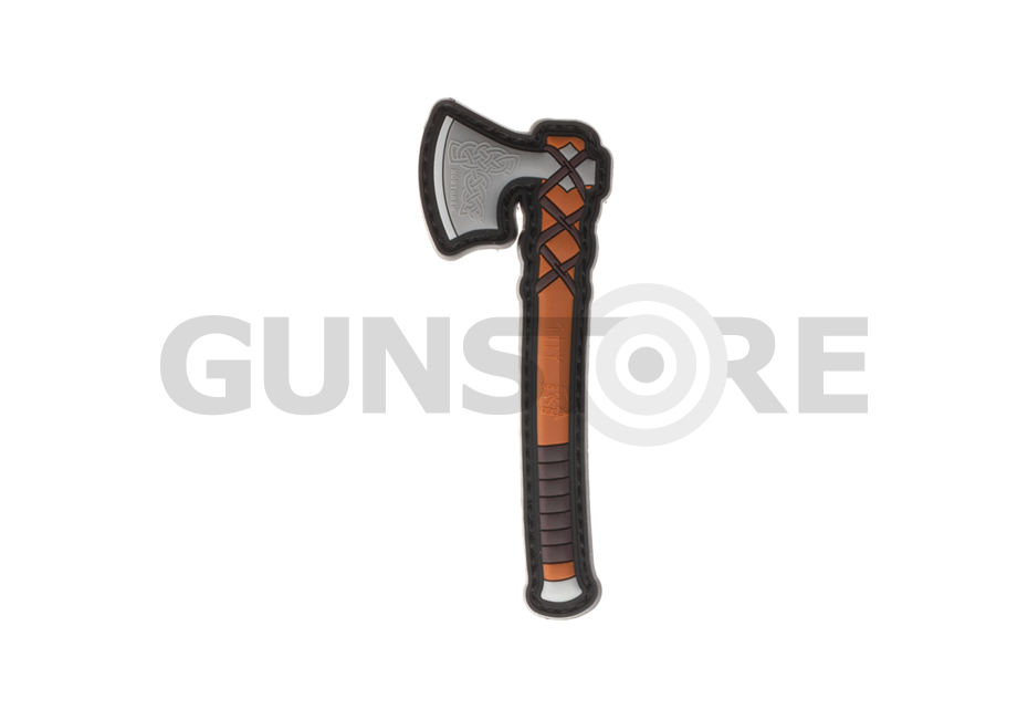 Viking Northmen Axe Rubber Patch