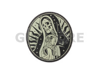 Santa Muerte Rubber Patch