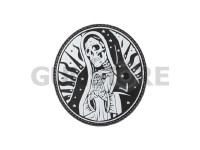 Santa Muerte Rubber Patch