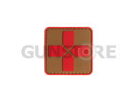 Red Cross Rubber Patch 40mm 0