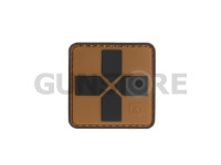 Red Cross Rubber Patch 40mm