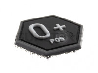 Bloodgroup Hexagon Rubber Patch 0 Pos 1