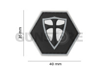 Recte Faciendo Shield Rubber Patch 3