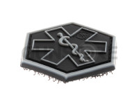 Paramedic Hexagon Rubber Patch 1