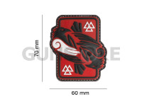 Odins Raven Rubber Patch 2