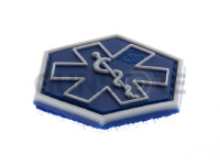 Paramedic Hexagon Rubber Patch 1