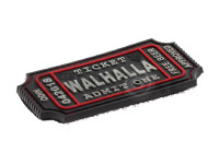 Large Walhalla Ticket Rubber Patch 1