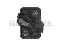 Odins Raven Rubber Patch 0