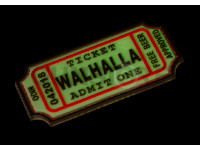 Large Walhalla Ticket Rubber Patch 3