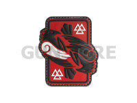 Odins Raven Rubber Patch 0
