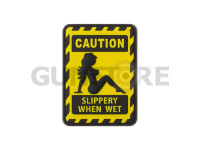 Slippery when Wet Rubber Patch 0