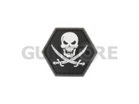 No Fear Pirate Rubber Patch