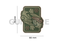 Odins Raven Rubber Patch 2