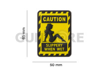 Slippery when Wet Rubber Patch 3