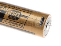18650 Battery 3.7V 2600mAh Micro-USB 2