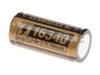 16340 Battery 3.7V 700mAh 0