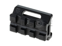 Universal Super Slim Riser Mount 3 Slot 0.50' 2