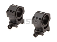 30mm / 25.4mm Tactical Mounting Rings - High Heigh