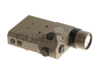 LoPro Combo Flashlight VIS/IR and Green Laser